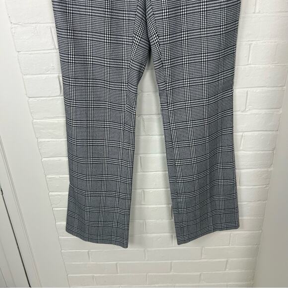Calvin Klein Black White Houndstooth Plaid Modern Fit Trouser Pants Size 4 - Picture 5 of 10